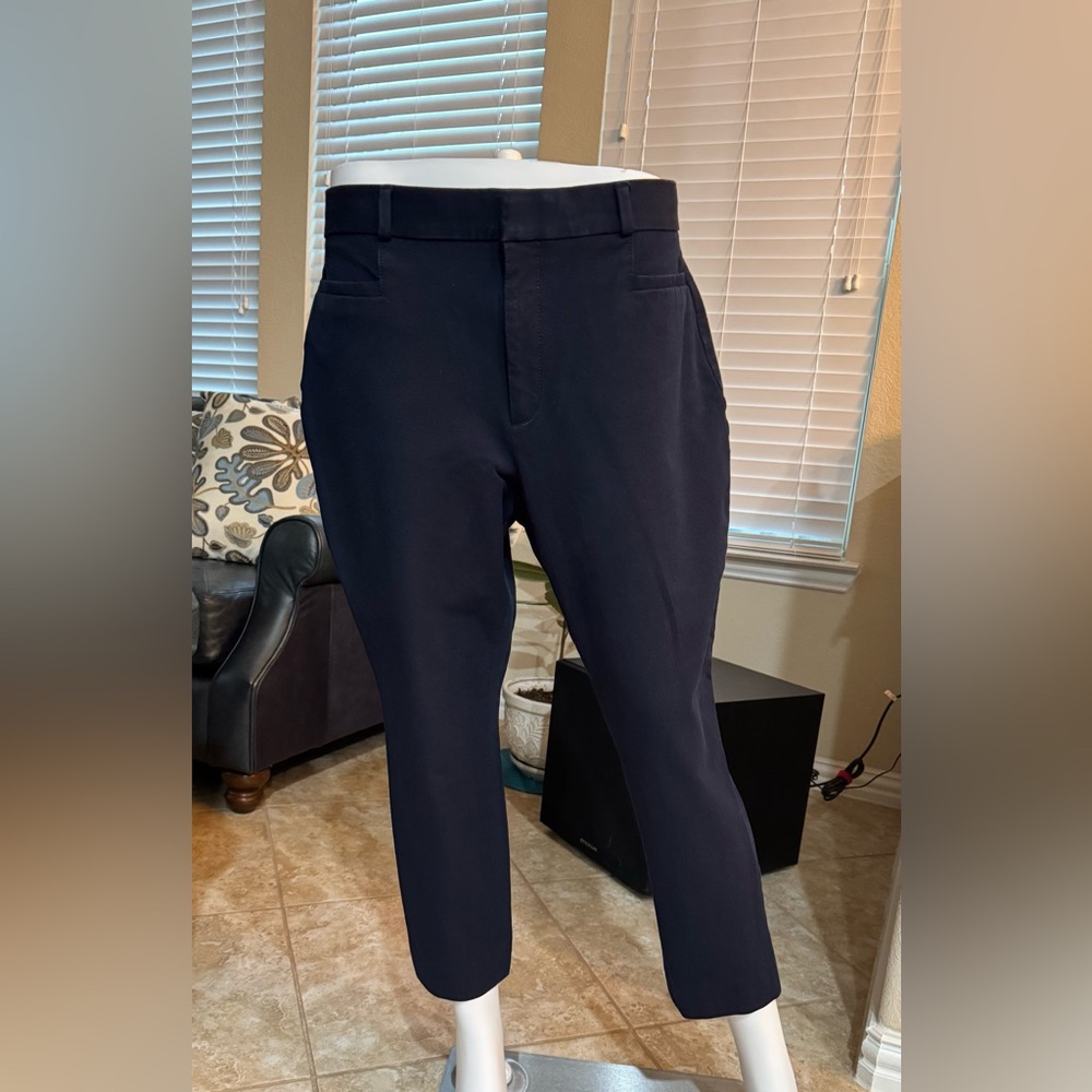 Banana Republic Women's Navy Cropped Pants